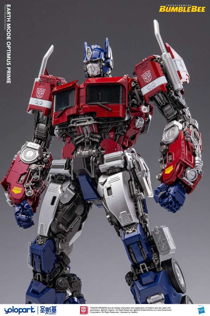 BUMBLEBEE THE MOVIE: 30CM EARTH MODE OPTIMUS PRIME PLASTIC MODEL KIT