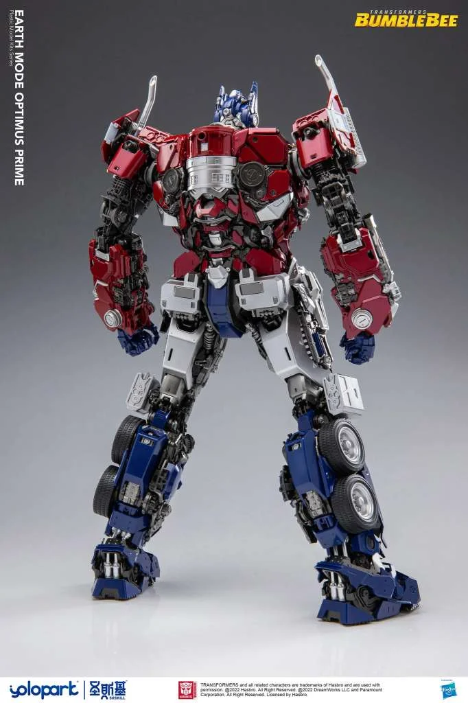 BUMBLEBEE THE MOVIE: 30CM EARTH MODE OPTIMUS PRIME PLASTIC MODEL KIT