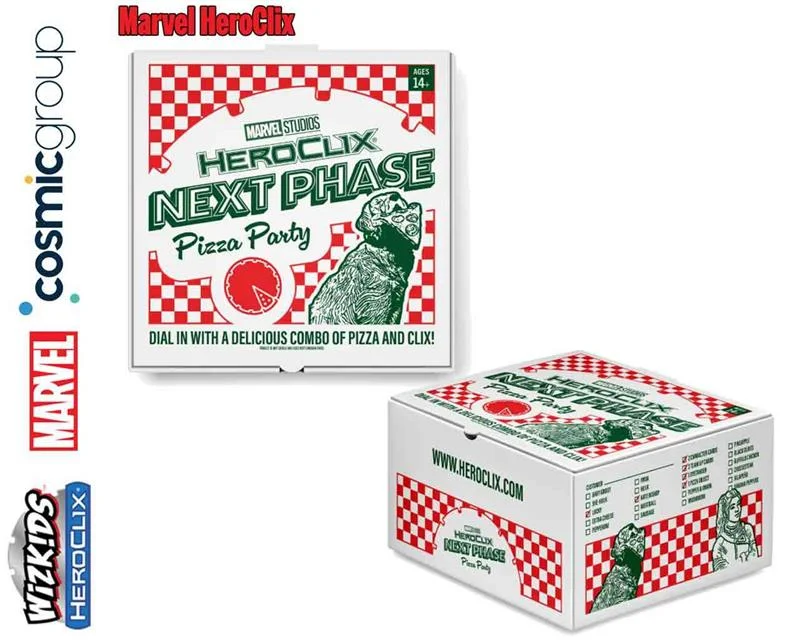 MARVEL HEROCLIX: MARVEL STUDIOS NEXT PHASE PIZZA PARTY HAWKEYE
