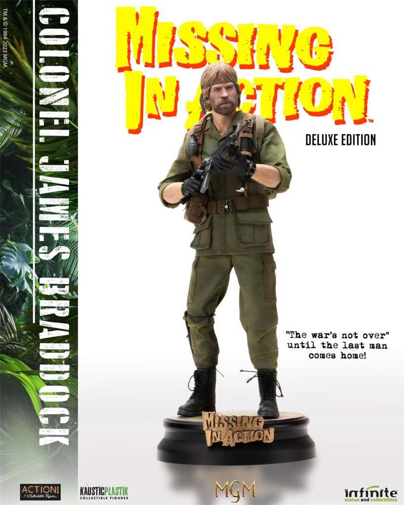 1/6 ACTION FIGURE - MISSING IN ACTION COLONEL JAMES BRADDOCK DELUXE EDITION
