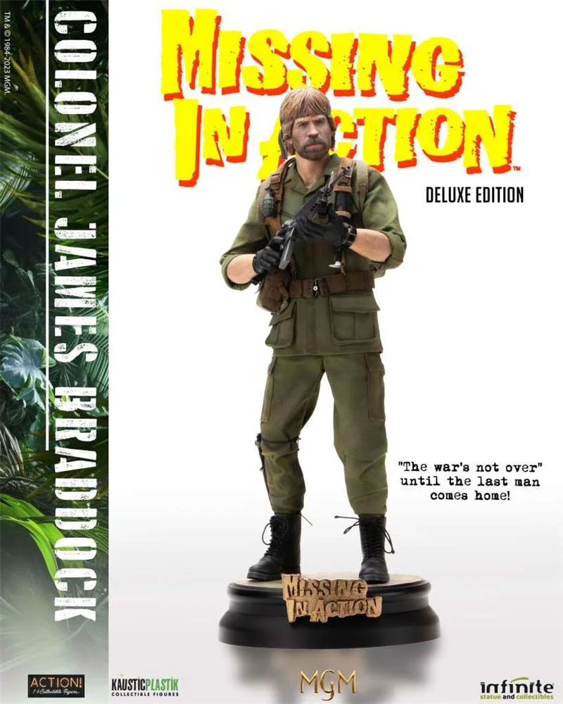 1/6 ACTION FIGURE - MISSING IN ACTION COLONEL JAMES BRADDOCK DELUXE EDITION