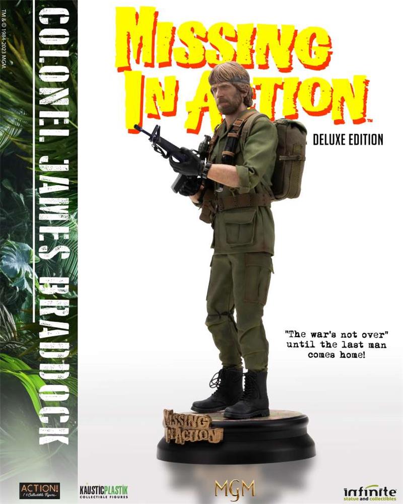 1/6 ACTION FIGURE - MISSING IN ACTION COLONEL JAMES BRADDOCK DELUXE EDITION