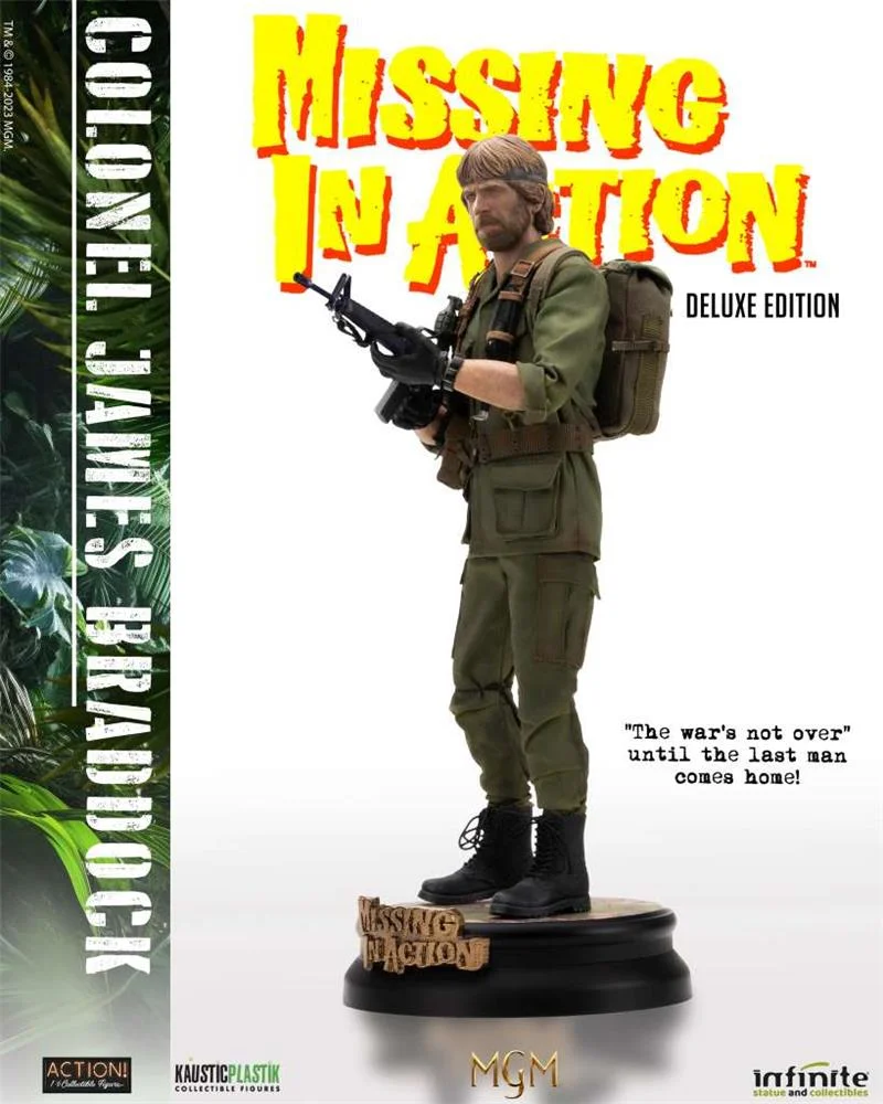 1/6 ACTION FIGURE - MISSING IN ACTION COLONEL JAMES BRADDOCK DELUXE EDITION