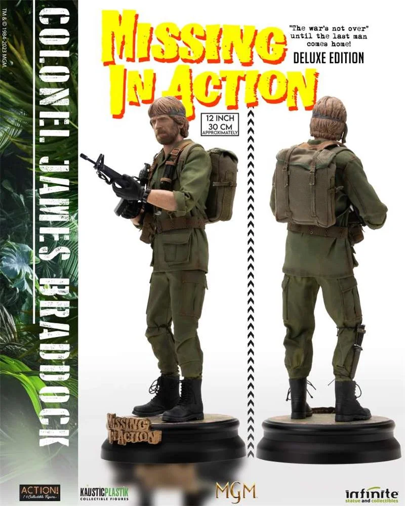 1/6 ACTION FIGURE - MISSING IN ACTION COLONEL JAMES BRADDOCK DELUXE EDITION