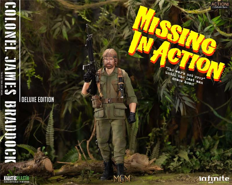 1/6 ACTION FIGURE - MISSING IN ACTION COLONEL JAMES BRADDOCK DELUXE EDITION