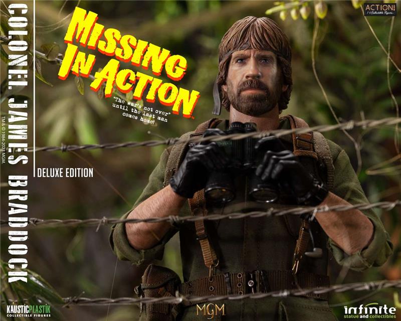 1/6 ACTION FIGURE - MISSING IN ACTION COLONEL JAMES BRADDOCK DELUXE EDITION