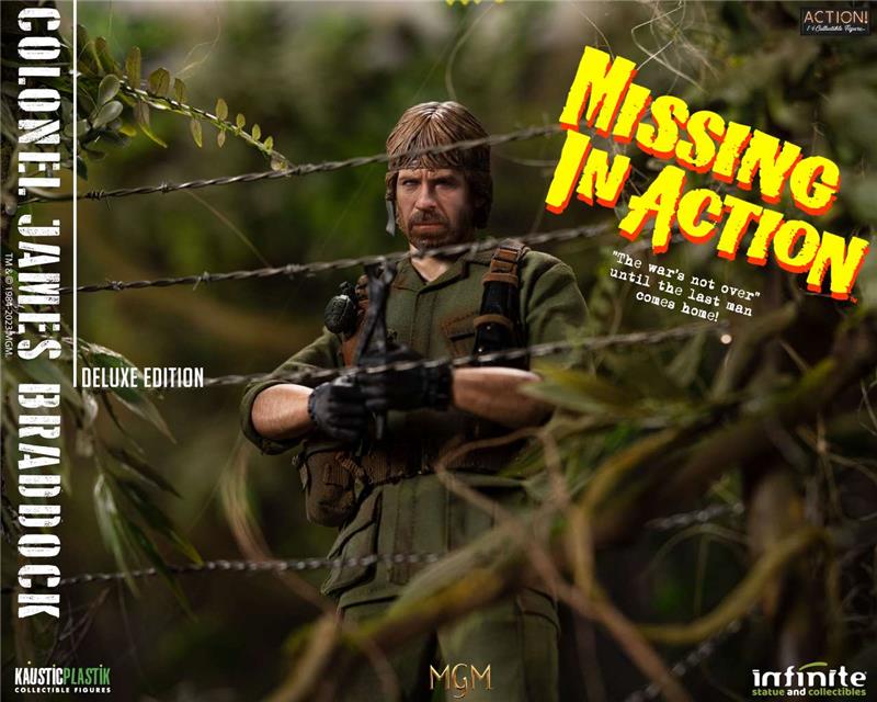 1/6 ACTION FIGURE - MISSING IN ACTION COLONEL JAMES BRADDOCK DELUXE EDITION