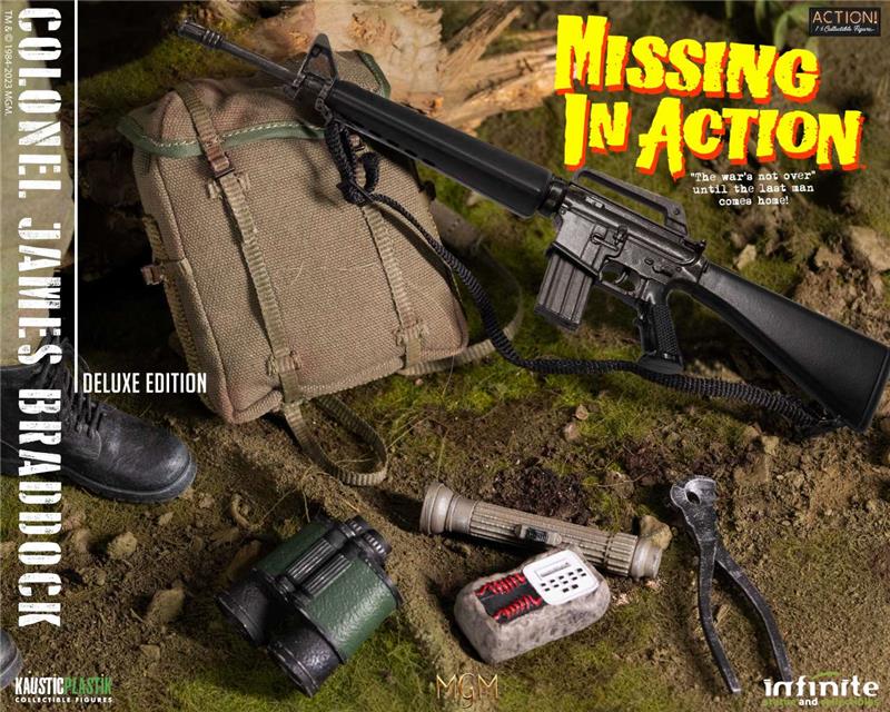 1/6 ACTION FIGURE - MISSING IN ACTION COLONEL JAMES BRADDOCK DELUXE EDITION