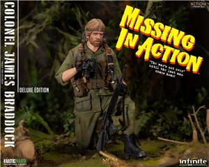 1/6 ACTION FIGURE - MISSING IN ACTION COLONEL JAMES BRADDOCK DELUXE EDITION