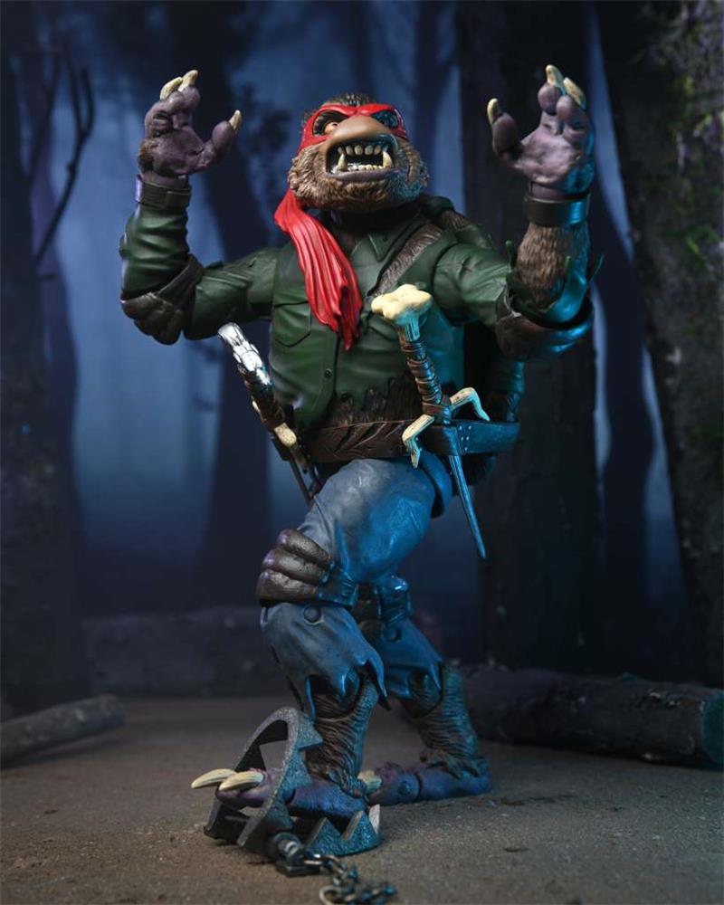 NECA - UM X TMNT RAPHAEL AS WOLFMAN ULTIMATE