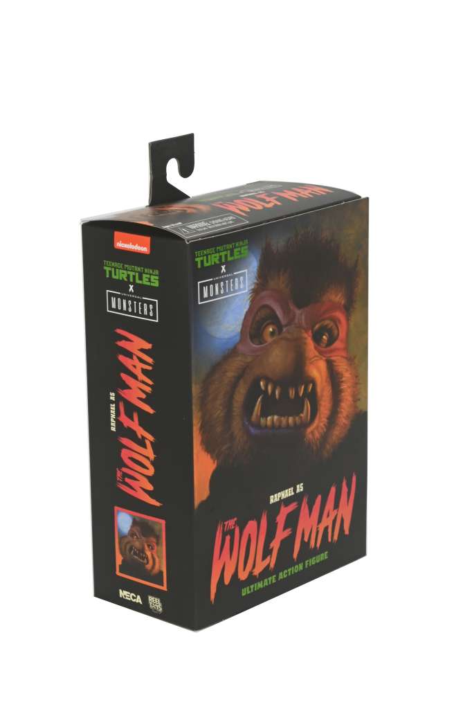 NECA - UM X TMNT RAPHAEL AS WOLFMAN ULTIMATE