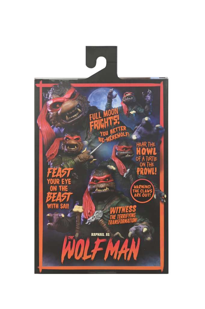 NECA - UM X TMNT RAPHAEL AS WOLFMAN ULTIMATE