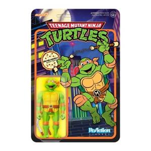 TEENAGE MUTANT NINJA TURTLES REACTION FIGURE W7 - MICHELANGELO TOON