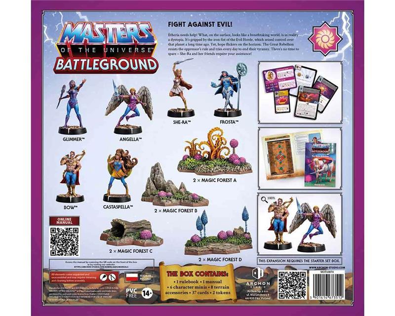 ARCHON STUDIO - MASTERS OF THE UNIVERSE BATTLEGROUND WAVE 7: THE GREAT REBELLION