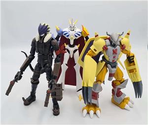 DIGIMON BANDAI ANIME HEROES BUNDLE SET (3)