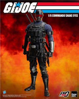 1/6 THREEZERO - G.I. JOE COMMANDO SNAKE EYES