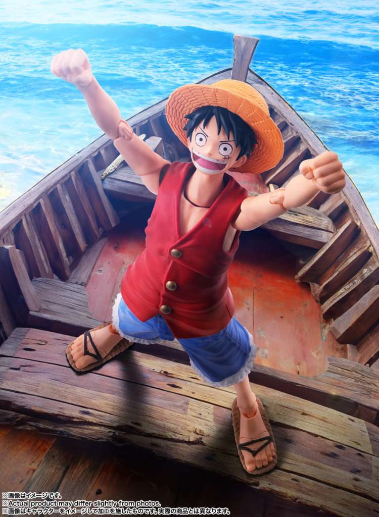 s.h. figuarts - one piece luffy romance dawn