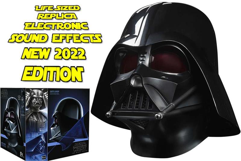 STAR WARS THE BLACK SERIES - DARTH VADER ELECTRONIC HELMET