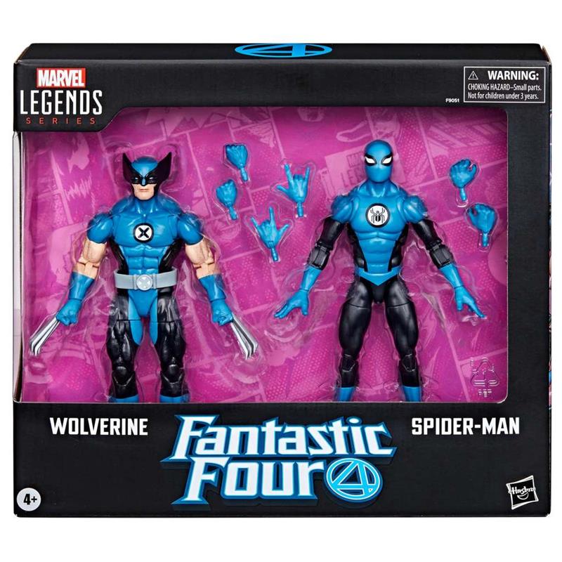 MARVEL LEGENDS - WOLVERINE AND SPIDER-MAN
