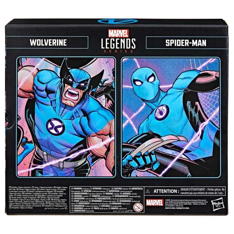 MARVEL LEGENDS - WOLVERINE AND SPIDER-MAN