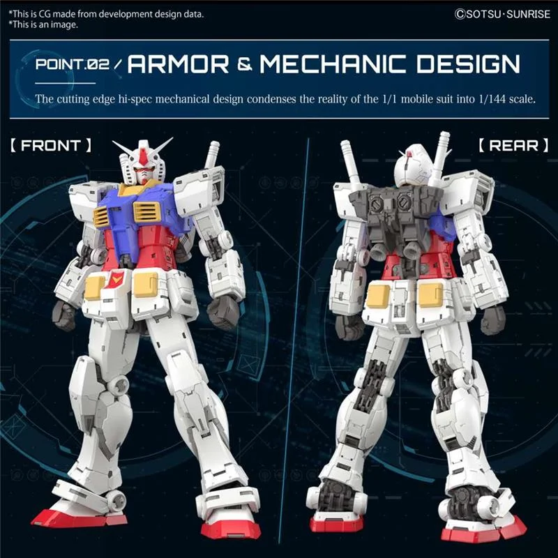 1/144 RG - GUNDAM RX-78-2 VER 2.0