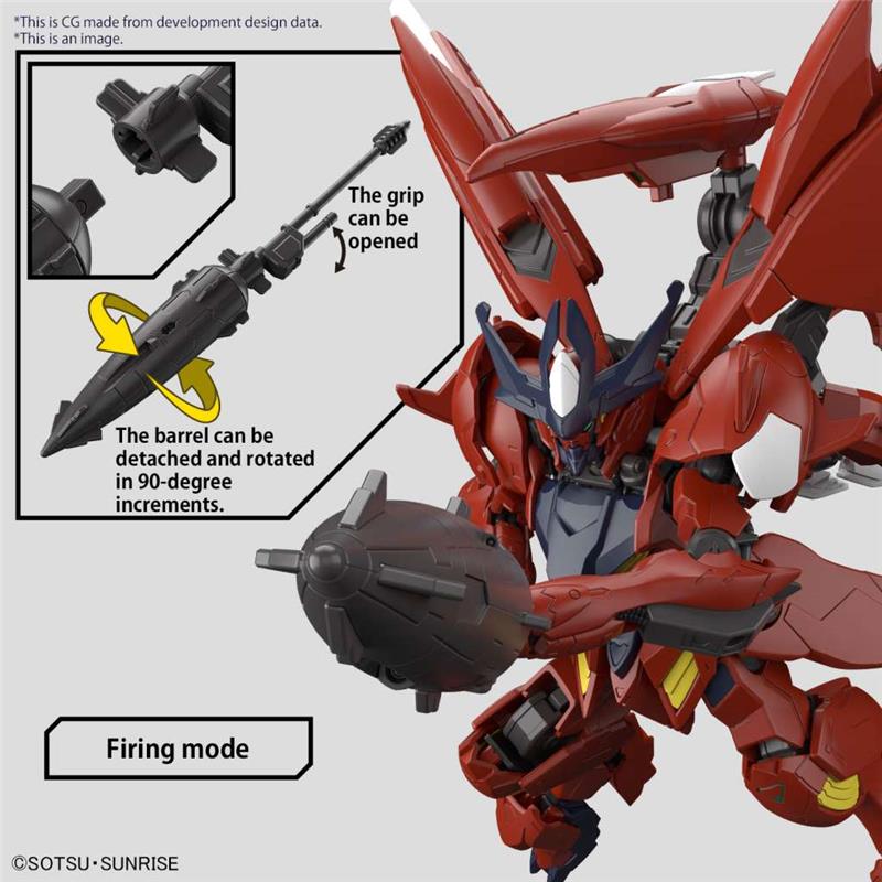 1/144 HG GUNDAM AMAZING BARBATOS LUPUS