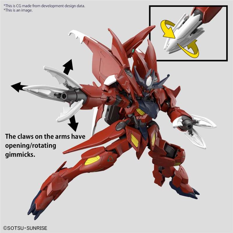 1/144 HG GUNDAM AMAZING BARBATOS LUPUS