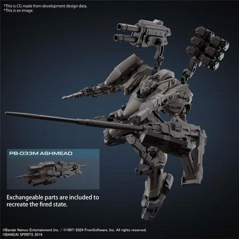 30MM ARMORED CORE VI RAD CC-2000 ORBITER NIGHTFALL