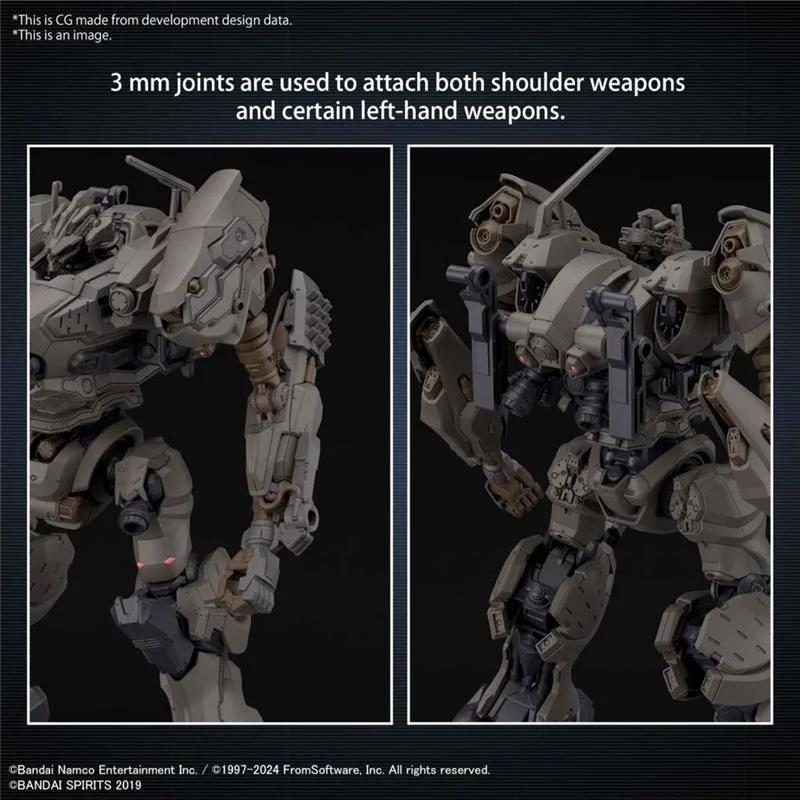 30MM ARMORED CORE VI RAD CC-2000 ORBITER NIGHTFALL
