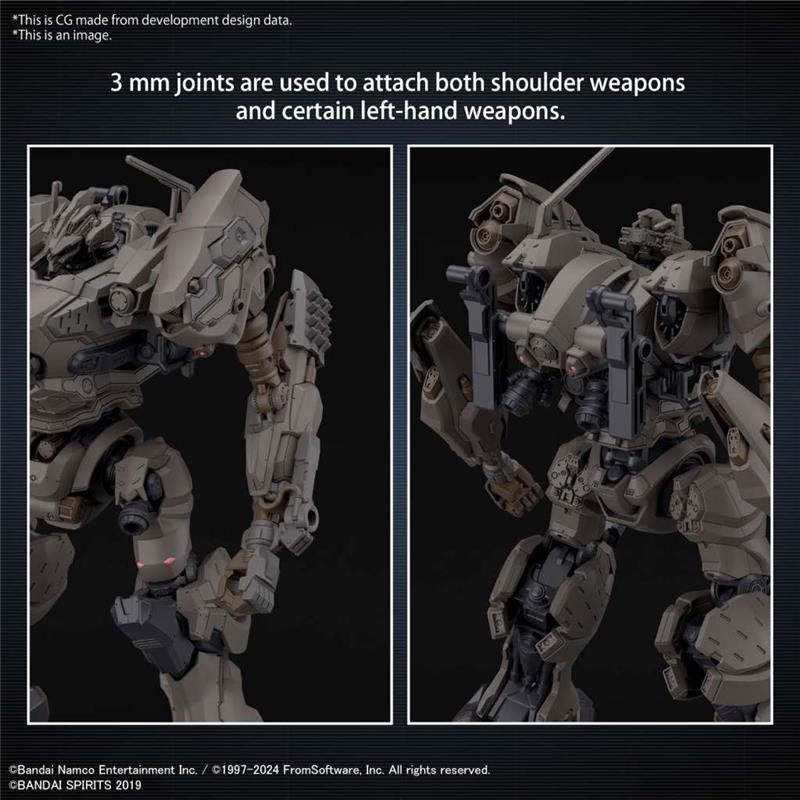 30MM ARMORED CORE VI RAD CC-2000 ORBITER NIGHTFALL