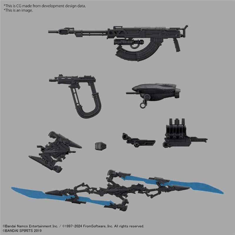 30MM ARMORED CORE VI SCHNEIDER NACHTREIHER/40E STEEL HAZE