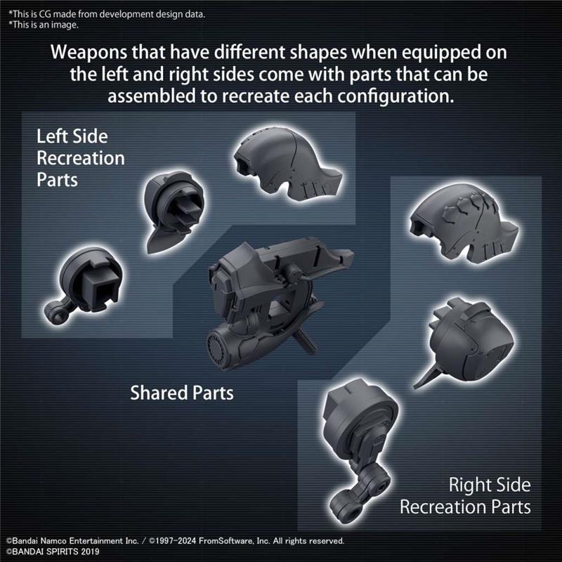 30MM OPTION PARTS SET ARMORED CORE VI WEAPON SET 01