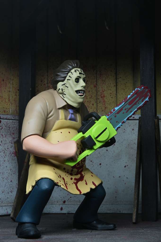 NECA - TEXAS CHAINSAW MASSACRE TOONY TERRORS BLOODY LEATHERFACE 50TH