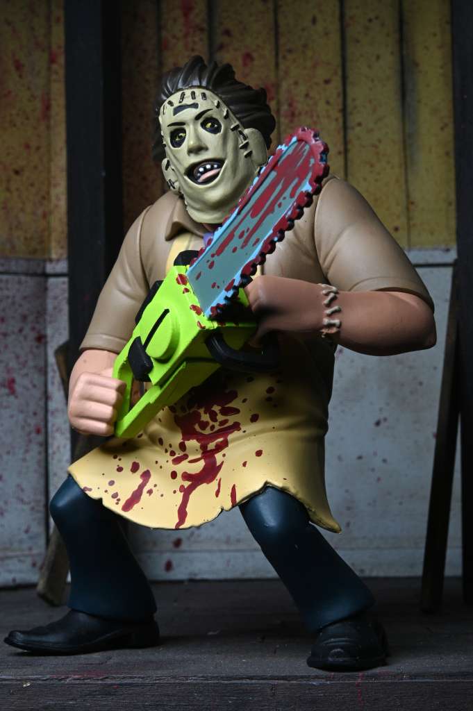 NECA - TEXAS CHAINSAW MASSACRE TOONY TERRORS BLOODY LEATHERFACE 50TH