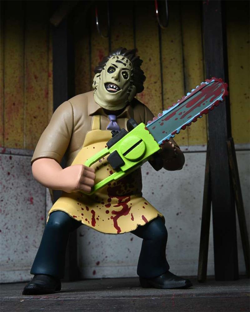 NECA - TEXAS CHAINSAW MASSACRE TOONY TERRORS BLOODY LEATHERFACE 50TH