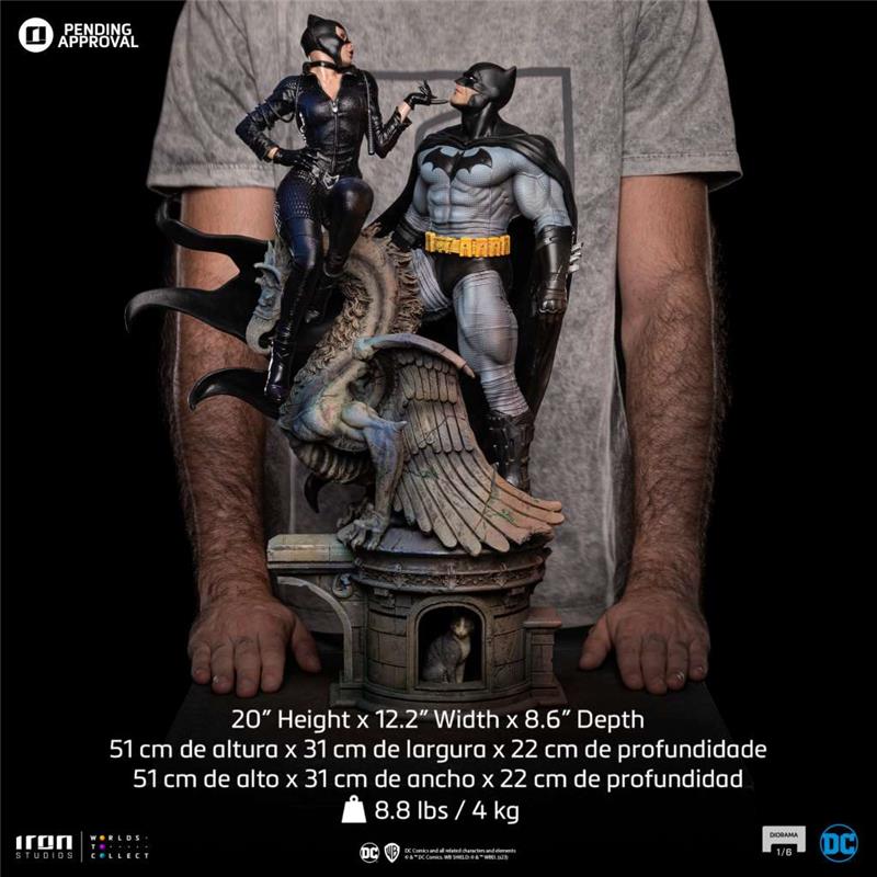 1/6 BATMAN & CATWOMAN DIORAMA