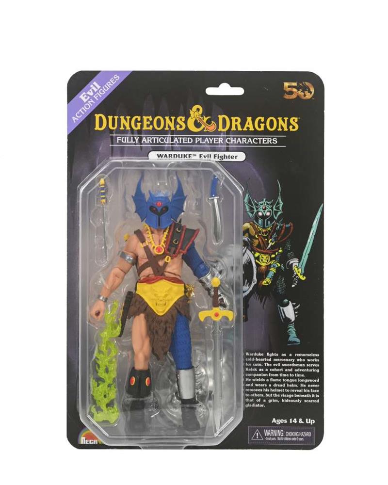 NECA - D&D WARDUKE ON BLISTER 50TH ANN