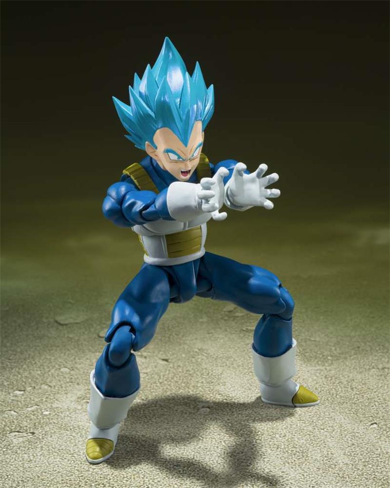S.H. FIGUARTS - DRAGON BALL SUPER SAIYAN GOD VEGETA UNWAVERING