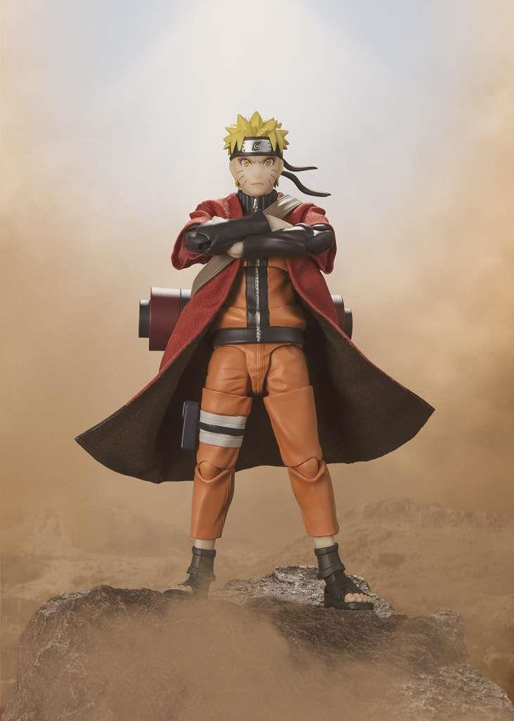 s.h. figuarts - naruto uzumaki sage mode savior of konoha