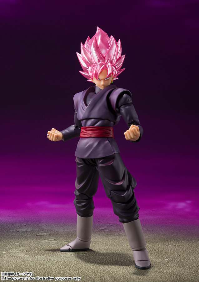 S.H. FIGUARTS - DRAGON BALL SUPER GOKU BLACK SUPER SAIYAN ROSE (RESTOCK 2024)
