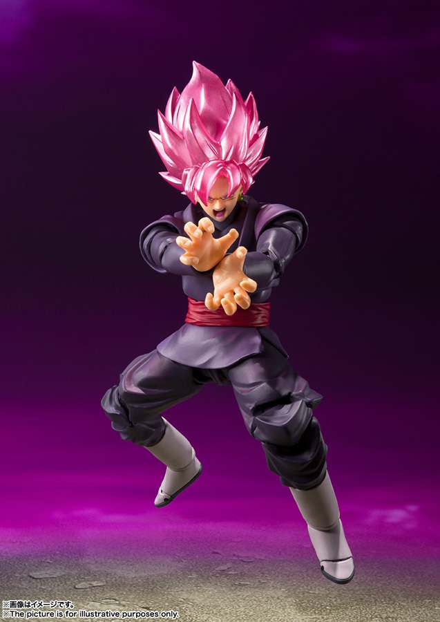 S.H. FIGUARTS - DRAGON BALL SUPER GOKU BLACK SUPER SAIYAN ROSE (RESTOCK 2024)