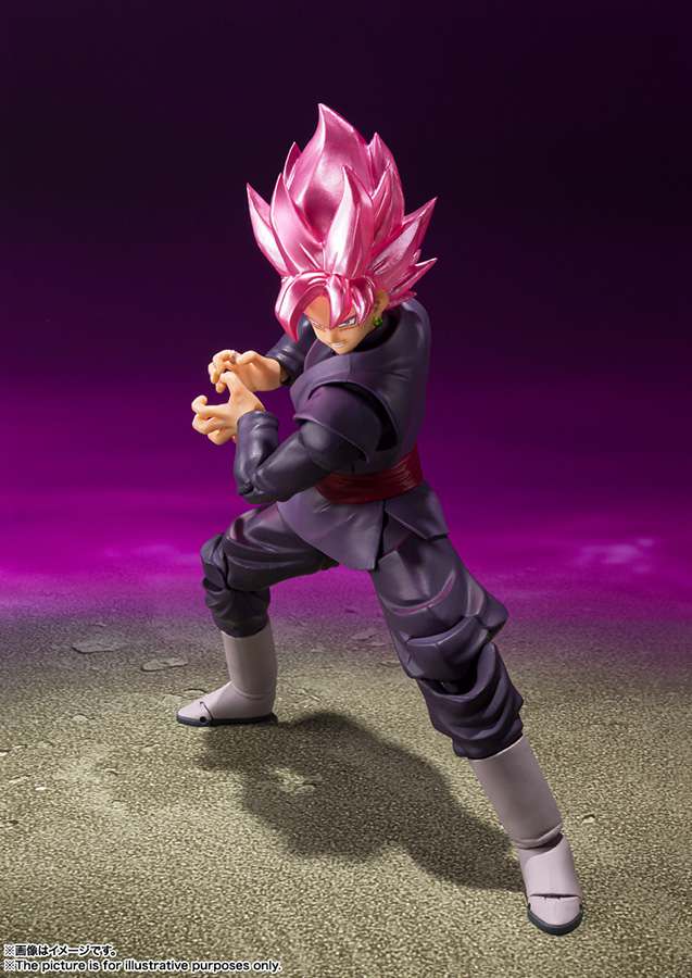 S.H. FIGUARTS - DRAGON BALL SUPER GOKU BLACK SUPER SAIYAN ROSE (RESTOCK 2024)