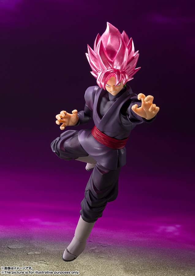S.H. FIGUARTS - DRAGON BALL SUPER GOKU BLACK SUPER SAIYAN ROSE (RESTOCK 2024)