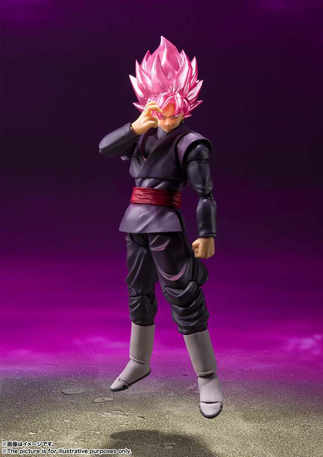 S.H. FIGUARTS - DRAGON BALL SUPER GOKU BLACK SUPER SAIYAN ROSE (RESTOCK 2024)