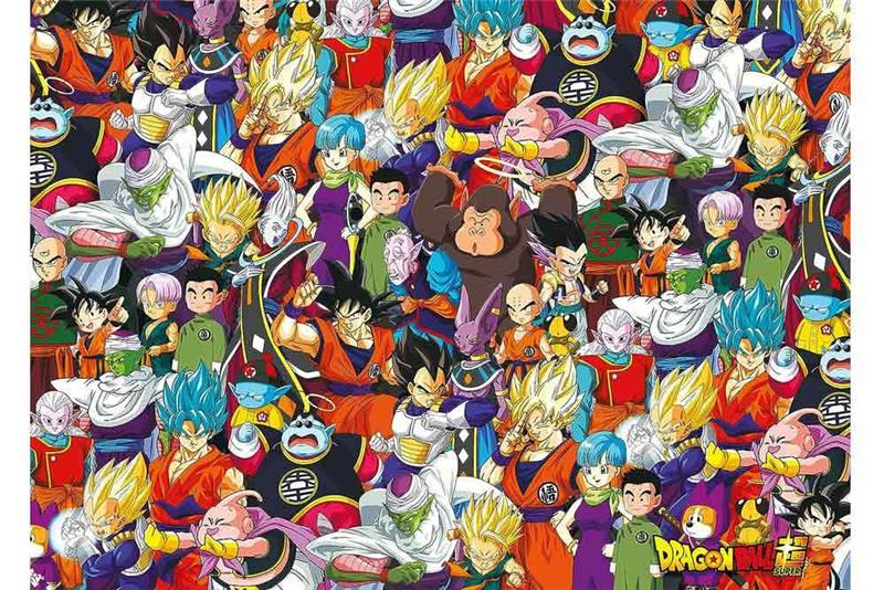 ANIME PUZZLE COLLECTION - DRAGON BALL SUPER: CAST - IMPOSSIBLE JIGSAW PUZZLE 1000 PCS