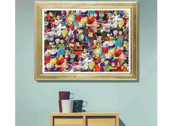 ANIME PUZZLE COLLECTION - DRAGON BALL SUPER: CAST - IMPOSSIBLE JIGSAW PUZZLE 1000 PCS