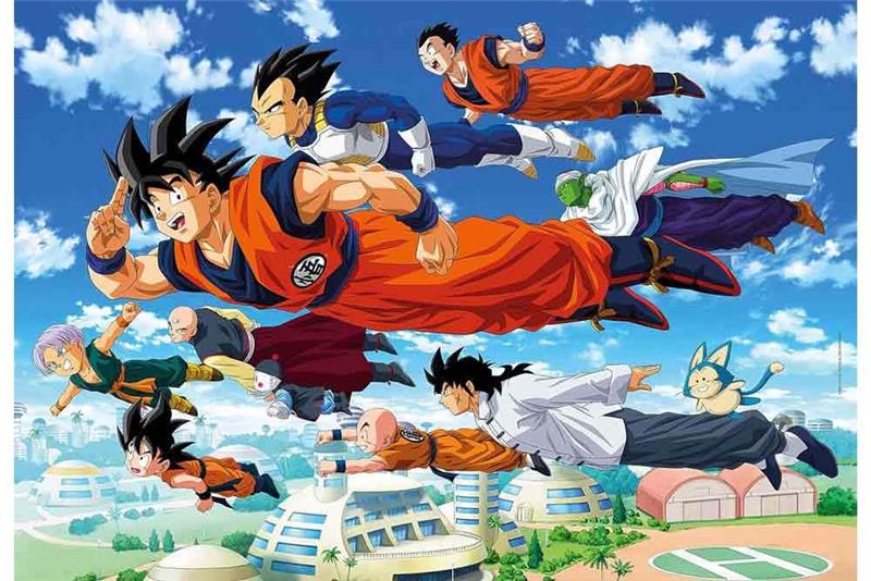ANIME PUZZLE COLLECTION - DRAGON BALL SUPER: FLYING HEROES - JIGSAW PUZZLE 1000 PCS