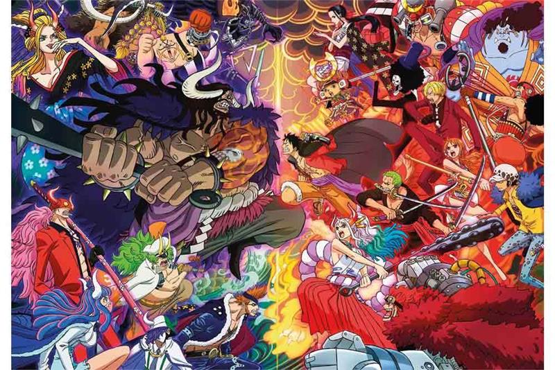 ANIME PUZZLE COLLECTION - ONE PIECE: THE BRAWL - IMPOSSIBLE JIGSAW PUZZLE 1000 PCS