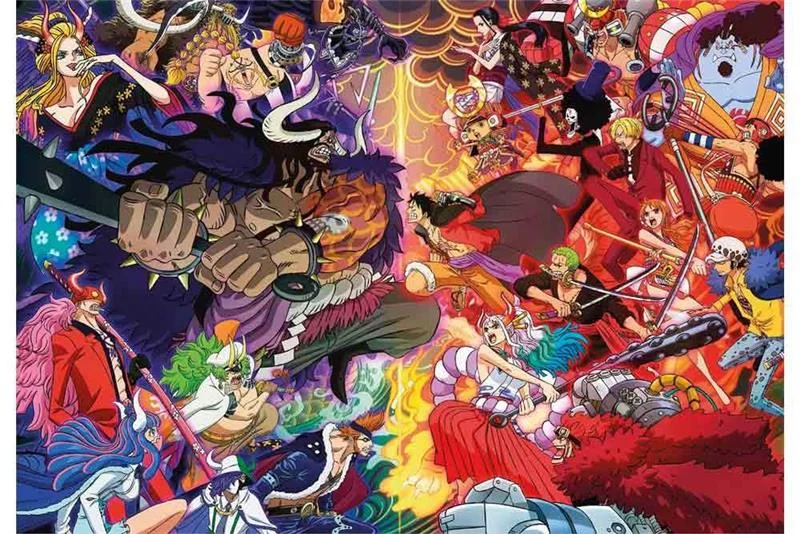 ANIME PUZZLE COLLECTION - ONE PIECE: THE BRAWL - IMPOSSIBLE JIGSAW PUZZLE 1000 PCS