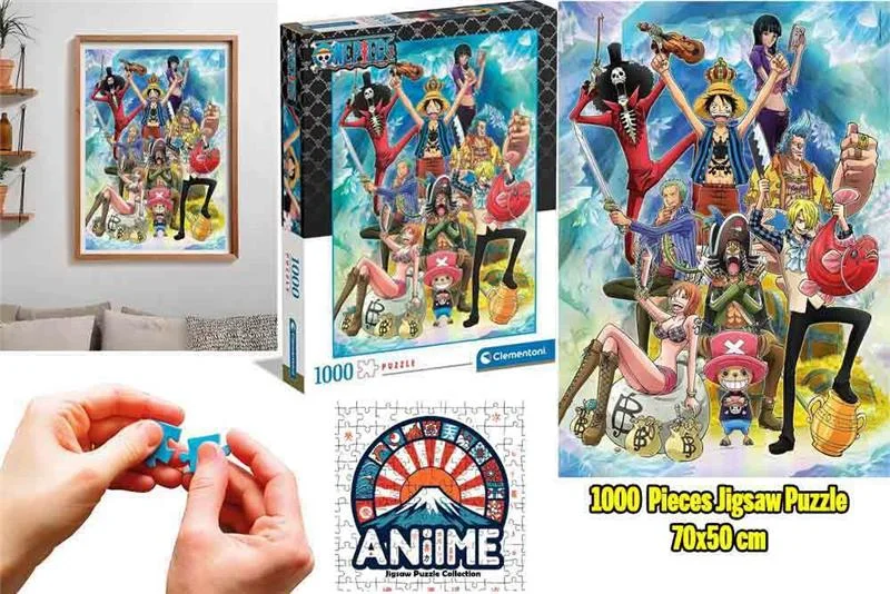 ANIME PUZZLE COLLECTION - ONE PIECE: THE KING OF PIRATES - JIGSAW PUZZLE 1000 PCS